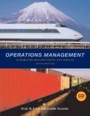 Cover of: Operations management: integrating manufacturing and services