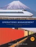 Cover of: Operations Management by Mark M. Davis, Davis, Mark, Davis, Mark