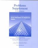 Cover of: Problems supplement to accompany Vector mechanics for engineers | Ferdinand P Beers