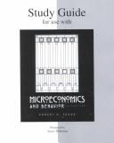 Cover of: Microeconomics and Behavior, 5th Edition, Study Guide