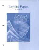 Cover of: Working Papers for use with Advanced Financial Accounting
