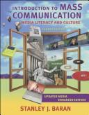 Cover of: Introduction to mass communication by Stanley J. Baran, Stanley J. Baran