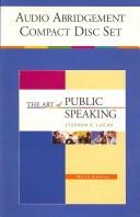 Cover of: The Art of Public Speaking by Stephen E. Lucas