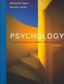 Cover of: Psychology by Michael W. Passer, Ronald E. Smith, Michael W. Passer, Ronald E. Smith