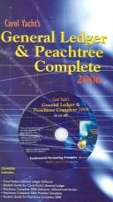 Cover of: Carol Yacht's General Ledger and Peachtree Complete to accompany FAP 18e