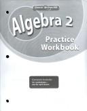 Cover of: Algebra 2, Practice Workbook