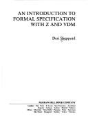 Cover of: An Introduction to Formal Specification With Z and Vdm (The Mcgraw-Hill International Series in Software Engineering) by Deri Sheppard