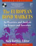 Cover of: The European bond markets: an overview and analysis for money managers and traders