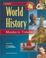 Cover of: World History - California Edition