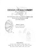 Cover of: Design of Machinery/Book and Disk (McGraw-Hill Mechanical Engineering)