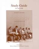 Cover of: Student Study Guide to accompany Sociology: A Brief Introduction