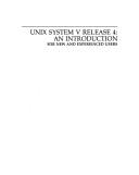 Cover of: UNIX System V Release 4  by 