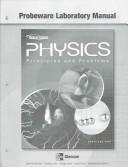 Front cover of Glencoe Science Physics: Principles and Problems by Unknown