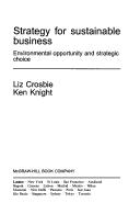 Cover of: Strategy for Sustainable Business: Environmental Opportunity and Strategic Choice (Henley Management)