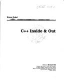 Cover of: C₊₊ inside & out by Bruce Eckel