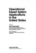 Cover of: Operational expert system applications in the United States