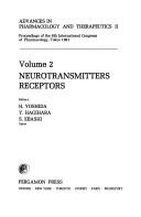 Cover of: Neurotransmitters, Receptors: Proceedings of the 8th International Congress of Pharmacology, Tokyo, 1981 (Advances in Pharmacology & Therapeutics II)