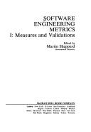 Cover of: Software engineering metrics