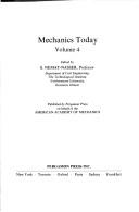 Mechanics Today, Vol. 4 by S. (ed) Nemat-Nasser