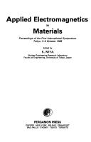 Cover of: Applied Electromagnetics in Materials by K. Miya