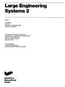 Cover of: Large Engineering Systems 2 by G. J. Savage