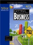 Cover of MathScape: Seeing and Thinking Mathematically, Course 2, Getting Down to Business, Student Guide (Mathscape:  Seeing and Thinking Mathematically) by McGraw-Hill