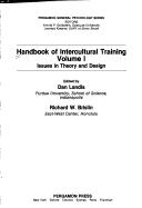 Cover of: Handbook of Intercultural Training. Volume I: Issues in theory and design. (Pergamon General Psychology Series)