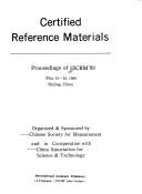 Cover of: Certified Reference Materials by Chinese Society for Measurement