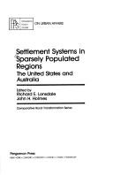 Cover of: Settlement systems in sparsely populated regions | 