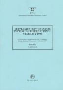 Cover of: Supplementary ways for improving international stability (SWIIS '95) by edited by P. Kopacek.