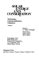 Cover of: Solar energy and conservation | Solar Energy and Conservation Symposium (1978 Miami Beach, Fla.)