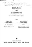 Cover of: Reflections on Biochemistry