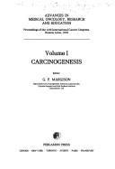 Cover of: Carcinogenesis
