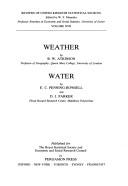 Cover of: Weather and Water (Reviews of United Kingdom Statistical Sources)