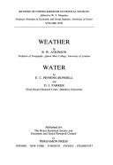 Cover of: Weather and Water (Reviews of United Kingdom Statistical Sources) by Bruce Wilson Atkinson