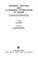 Cover of: Internal friction and ultrasonic attenuation in solids