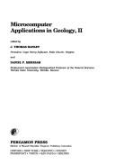 Cover of: Microcomputer applications in geology, II, edited by J. Thomas Hanley and Daniel F. Merriam