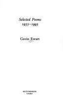 Cover of: Selected Poems 1933-1993 by Gavin Ewart, Gavin Ewart