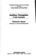 Cover of: Auditory Perception by Richard M. Warren