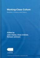 Cover of: Working Class Culture (University Library)