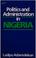 Cover of: Politics and administration in Nigeria