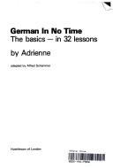 Cover of: German in No Time