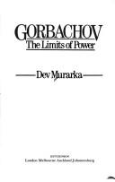Cover of: Gorbachev by Dev Murarka