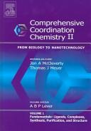 Cover of: Comprehensive coordination chemistry II by editors-in-chief, Jon A. McCleverty, Thomas J. Meyer.