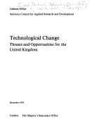 Cover of: Technological change: threats and opportunities for the United Kingdom