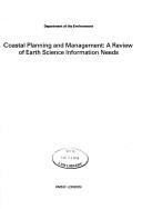 Cover of: Coastal Planning and Management