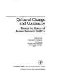 Cover of: Cultural Change and Continuity by 