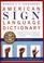 Cover of: American Sign Language dictionary
