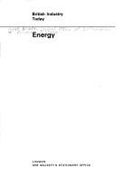 Cover of: Energy