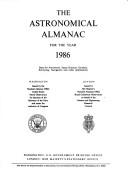 Cover of: Astronomical Almanac for the Year Nineteen Eighty-Six | United States Nautical Almanac Office